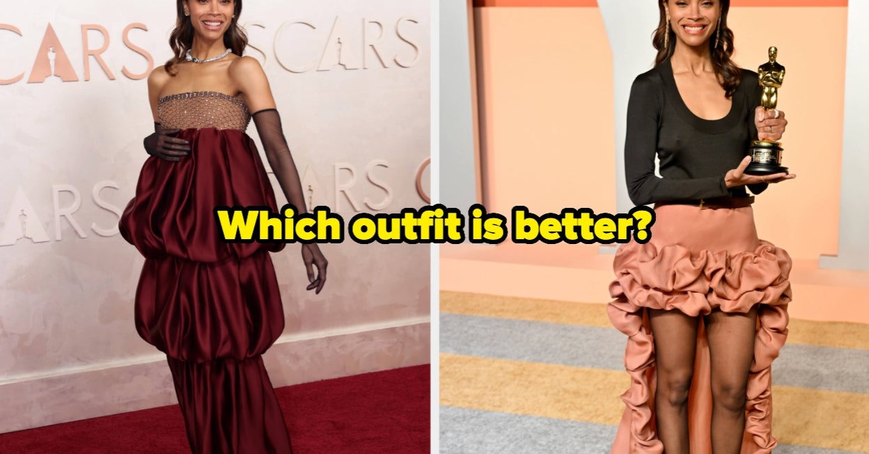 I’m Genuinely Curious If You Prefer These Celebs In Their Oscars Ceremony Outfits Or Their Afterparty Ones