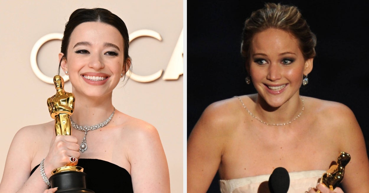 Mikey Madison’s Oscar Win Has Reminded People That Jennifer Lawrence Was Waaaay Younger When She Won Best Actress, And Now I Feel Old Mikey Madison’s Oscar Win Has Reminded People That Jennifer Lawrence Was Waaaay Younger When She Won Best Actress, And Now I Feel Old
