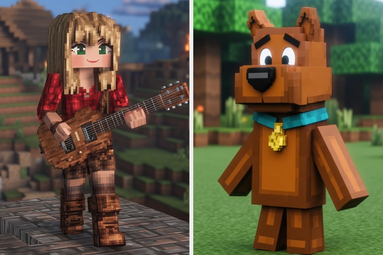 Ever Wondered What Your Favorite Celebrity Would Look Like In Minecraft? Now You Don’t Have To