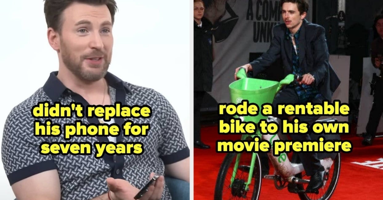 29 Times Wealthy Celebs Made Surprisingly Frugal Decisions