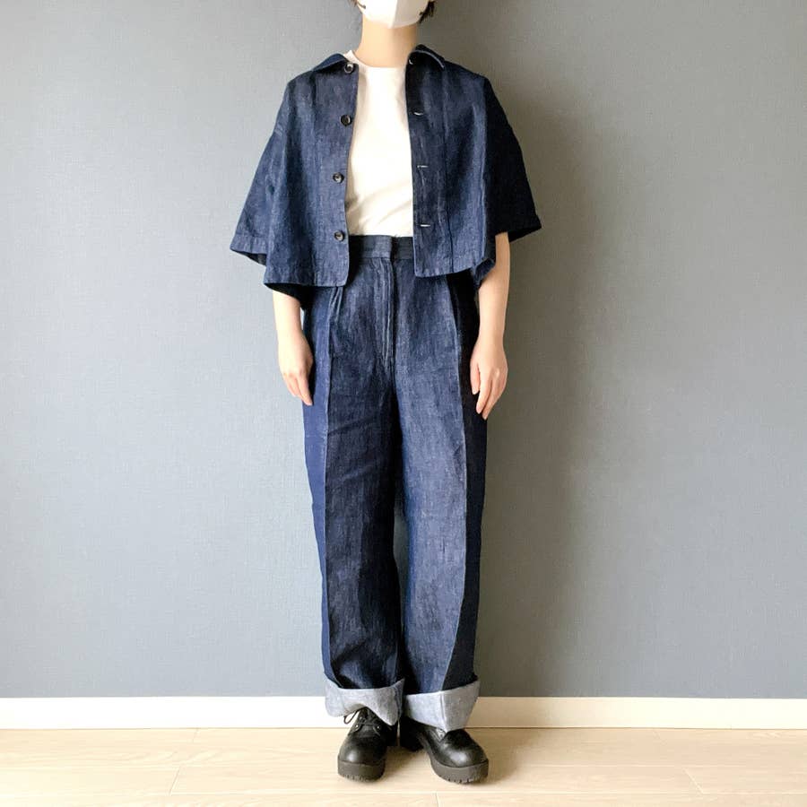 良品週間で10％オフ】無印良品の「楽ちんワイドパンツ」が着心地 