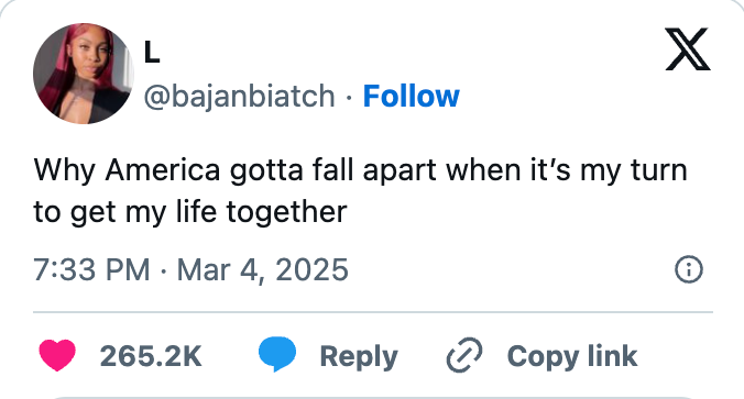 Best Political Tweets March 7, 2025
