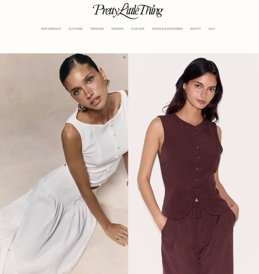 evaluate the fashion and e-commerce company prettylittlething on mini dresses PrettyLittleThing Shows Clothing in Two Sizes Now and People Love It