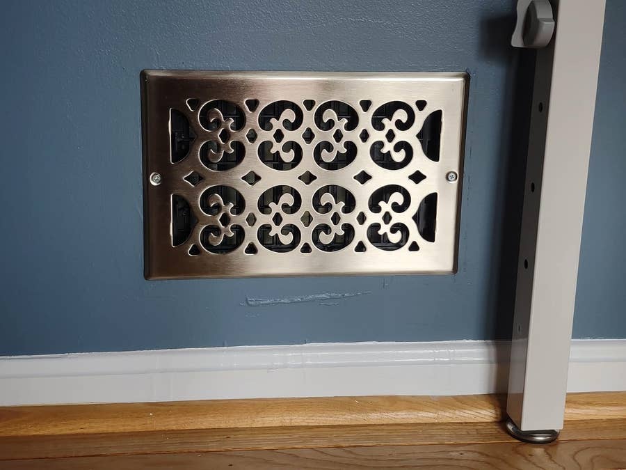 Disguise Floor Air Vents Cast Iron Scroll Grilles Cast Iron Vent