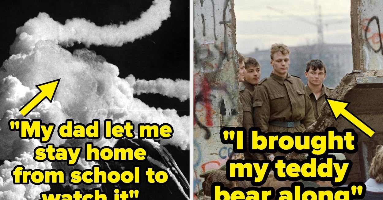 People Are Sharing The First Major News Stories They Remember Living Through