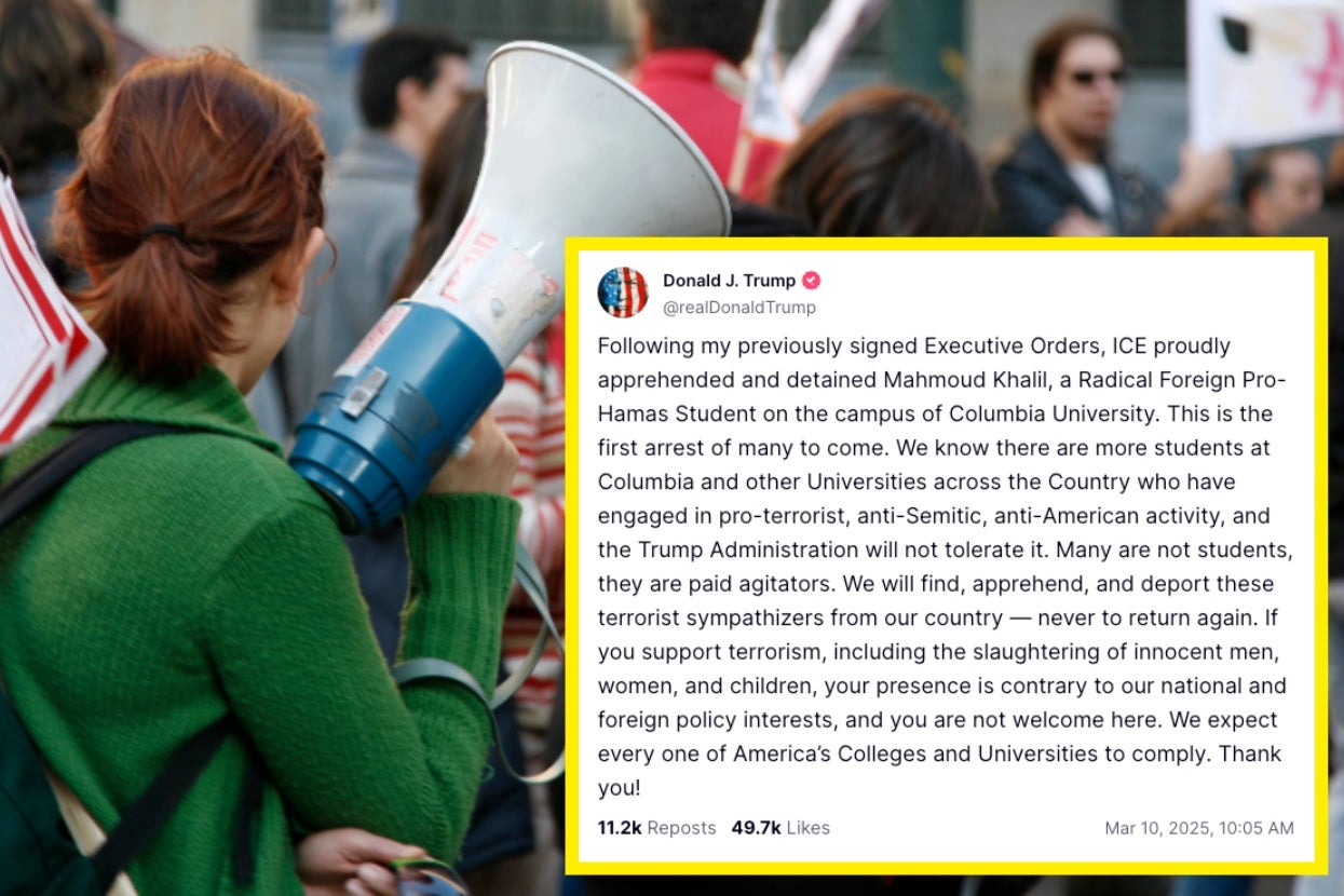 Trump Wants To Expel And Deport Protestors On College Campuses — Students, Share How You’re Feeling About It