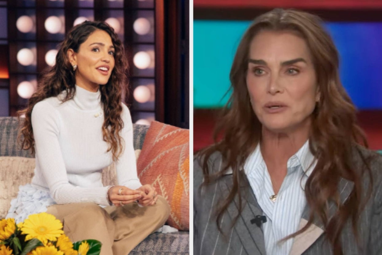 People Are Reacting To Eiza González’s Recent Outfit For An Interview With Brooke Shields, And I Need To Know Your Thoughts