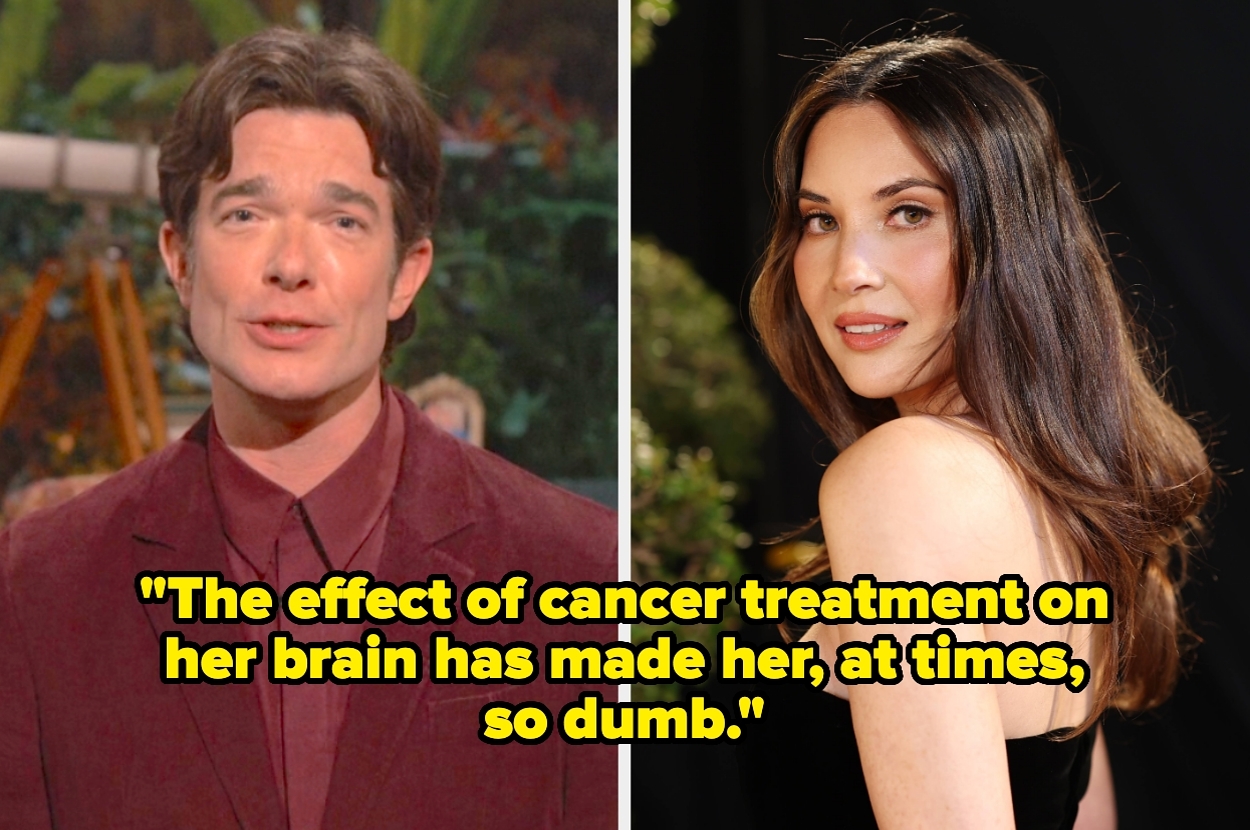 John Mulaney Said That His Wife Olivia Munn’s Cancer Treatment Has Left Her “So Dumb”