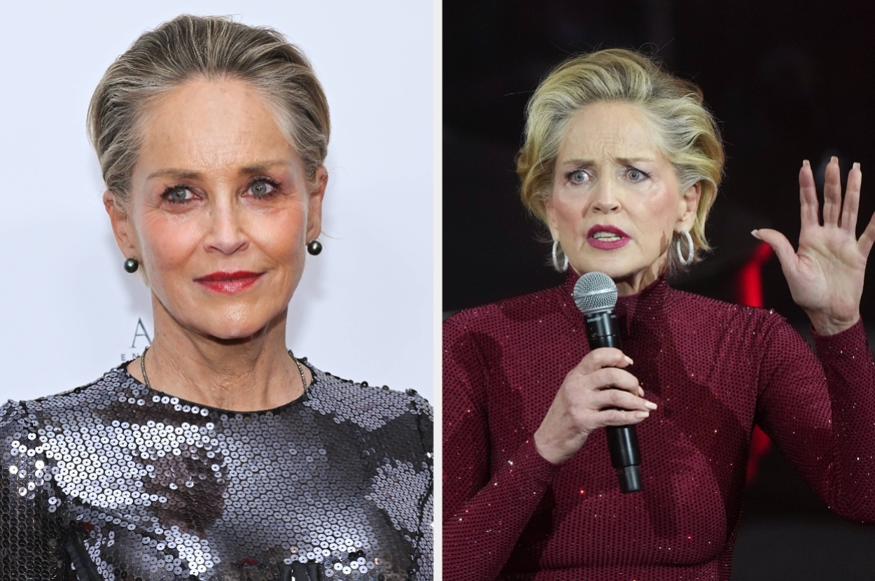 A Source Responded After Sharon Stone Claimed She Was "Removed" From "Another Simple Favor" For "No Reason"