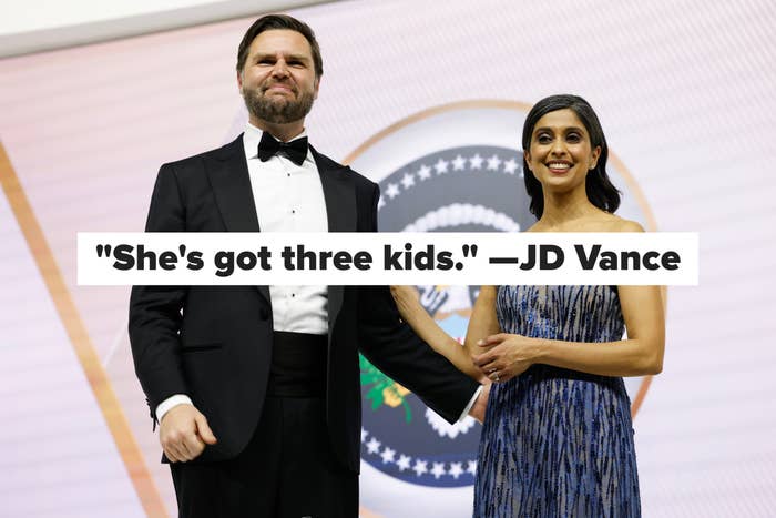 Vice President JD Vance and his wife Usha Vance attend the Commander-in-Chief Ball