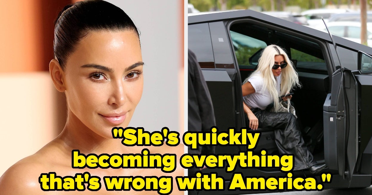 People Are FURIOUS About Kim Kardashian's Tesla Robot Photoshoot