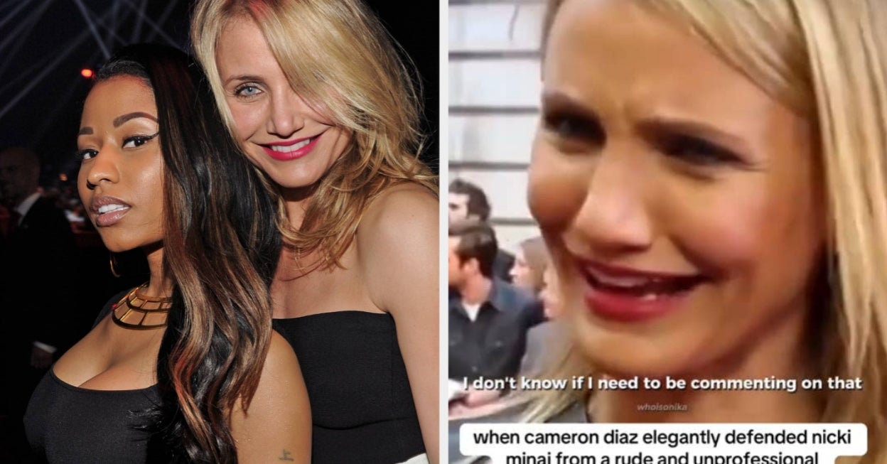 Cameron Diaz menanggapi pertanyaan “beracun” Nicki Minaj