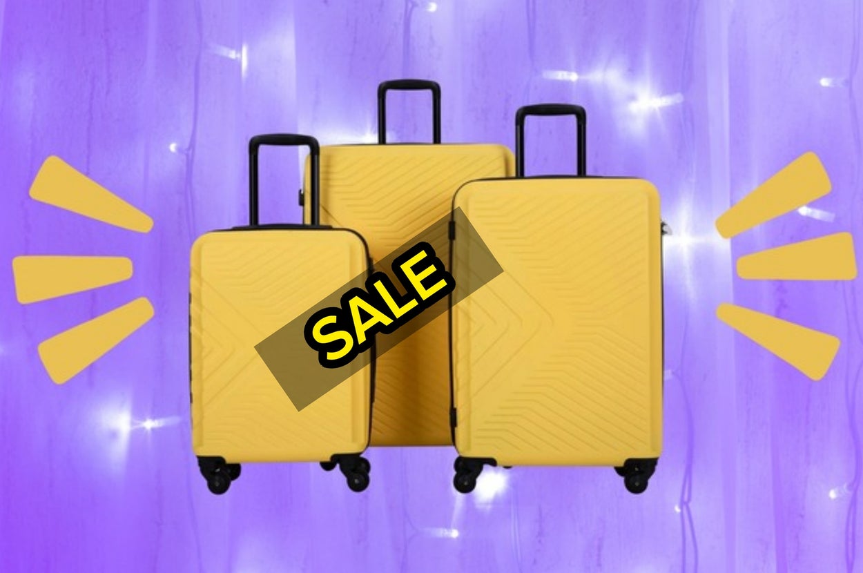 This Luggage Set From Walmart Has Thousands Of 5-Star Reviews — And It's Under $100 Right Now