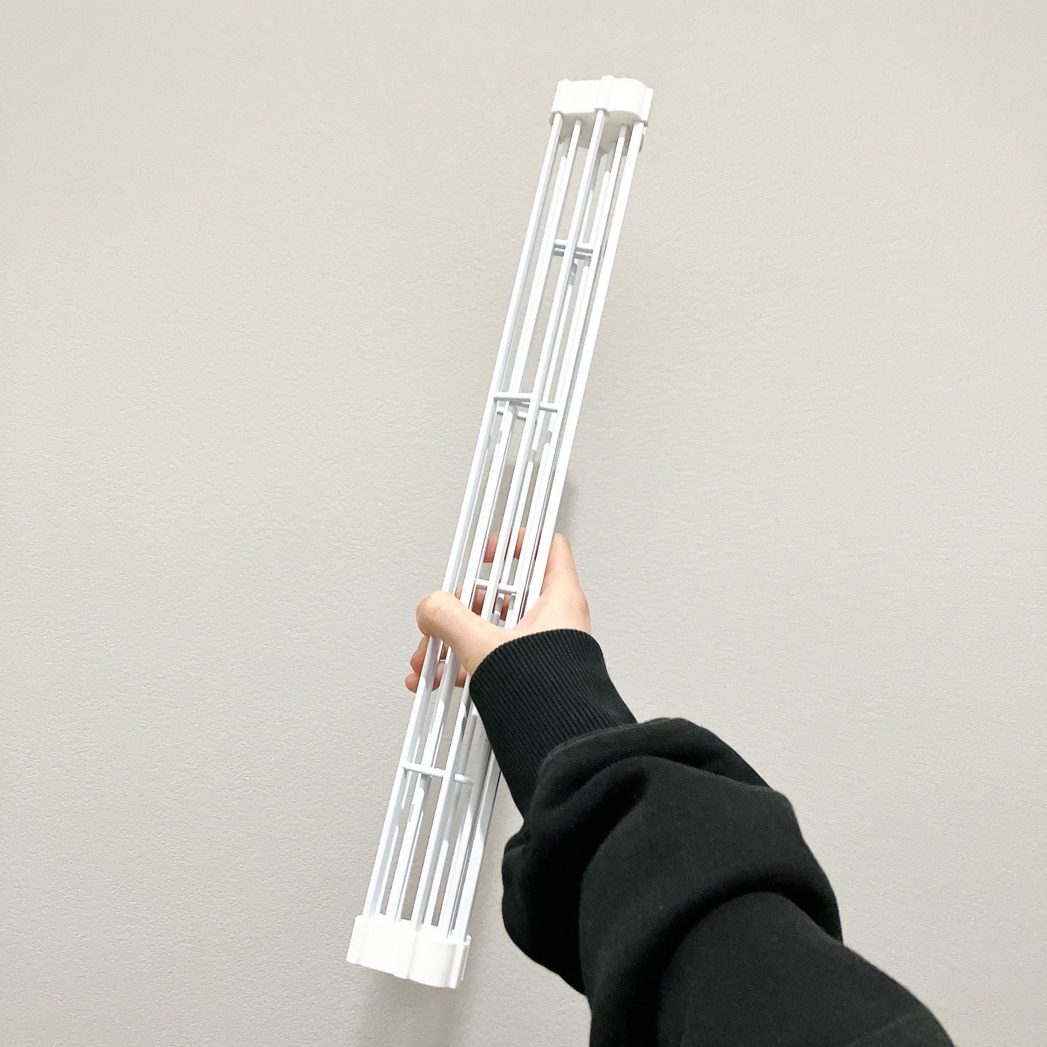 ニトリの「折り畳み水切りラック FLAT（WH）」