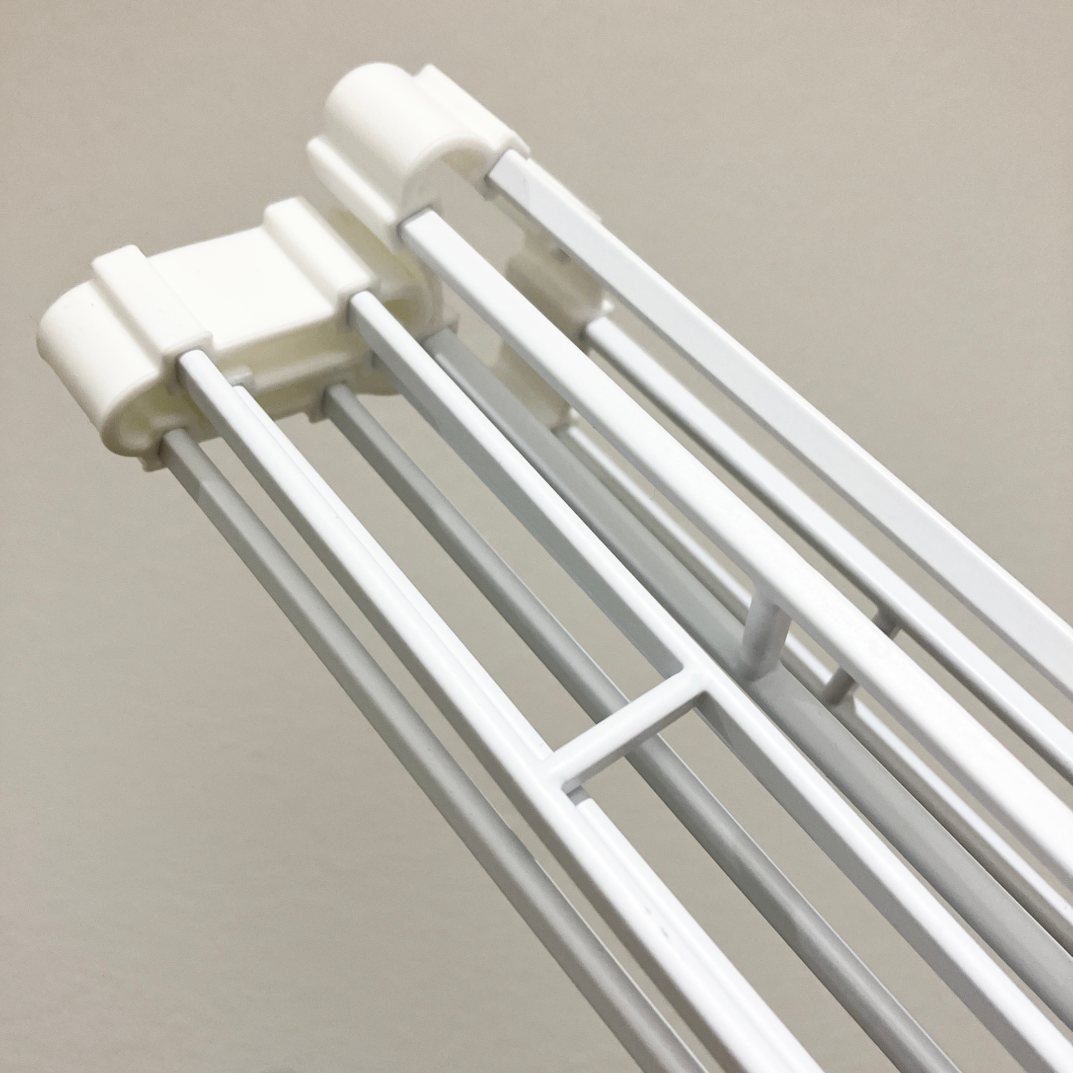 ニトリの「折り畳み水切りラック FLAT（WH）」