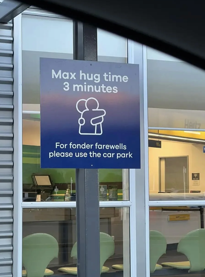  "Max hug clip  3 minutes. For fonder farewells delight  usage  the car   park."