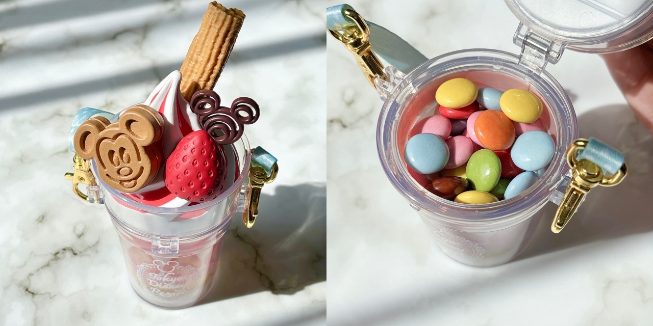 これは買いです。ディズニーランドで見つけた「パフェそっくりケース