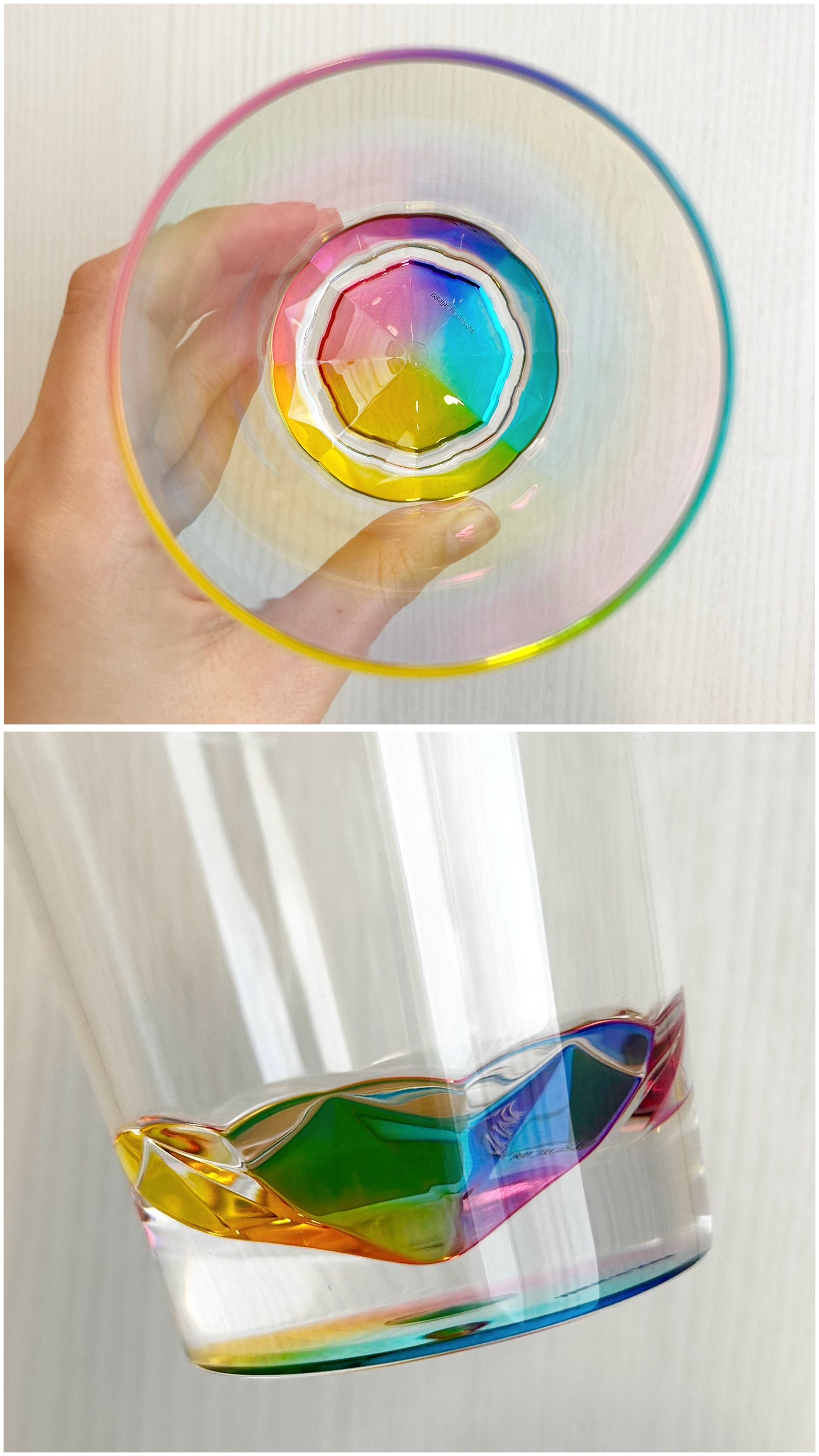 ✳️極上別格品‼️✨抜群の存在感‼️✨レインボーキラキラ✨超美麗 高透明度 クラスター めちゃくちゃかわいい」「キラキラで綺麗」ニトリの『魔法みたいな