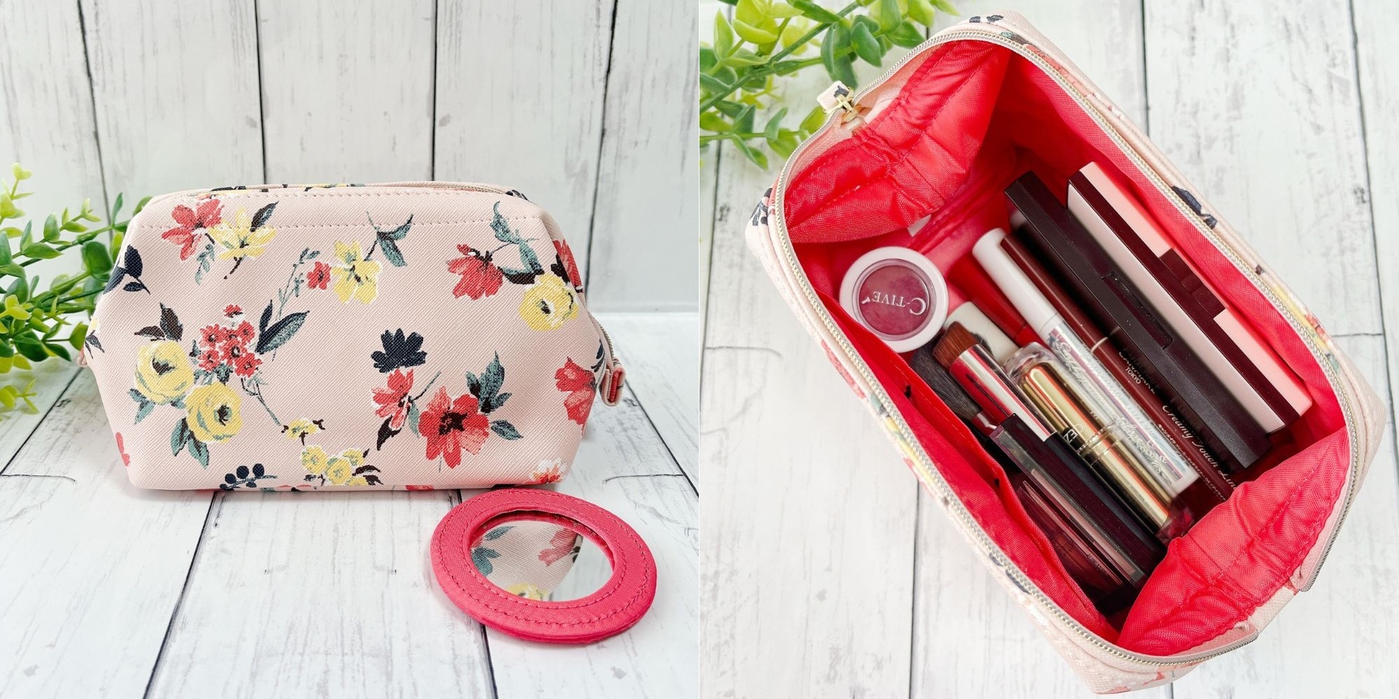 フランフランの『華やかポーチ』が即買い級のかわいさ…！ガバっと開い