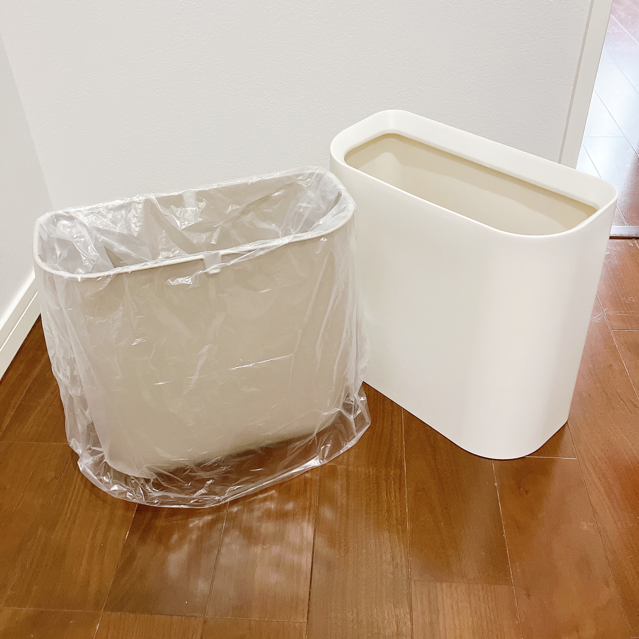 3COINS(スリーコインズ)の「《分別できる》スクエアダストボックス」