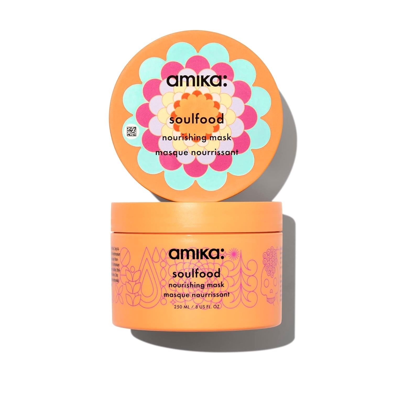 Amika Soulfood Nourishing Mask successful  circular  container