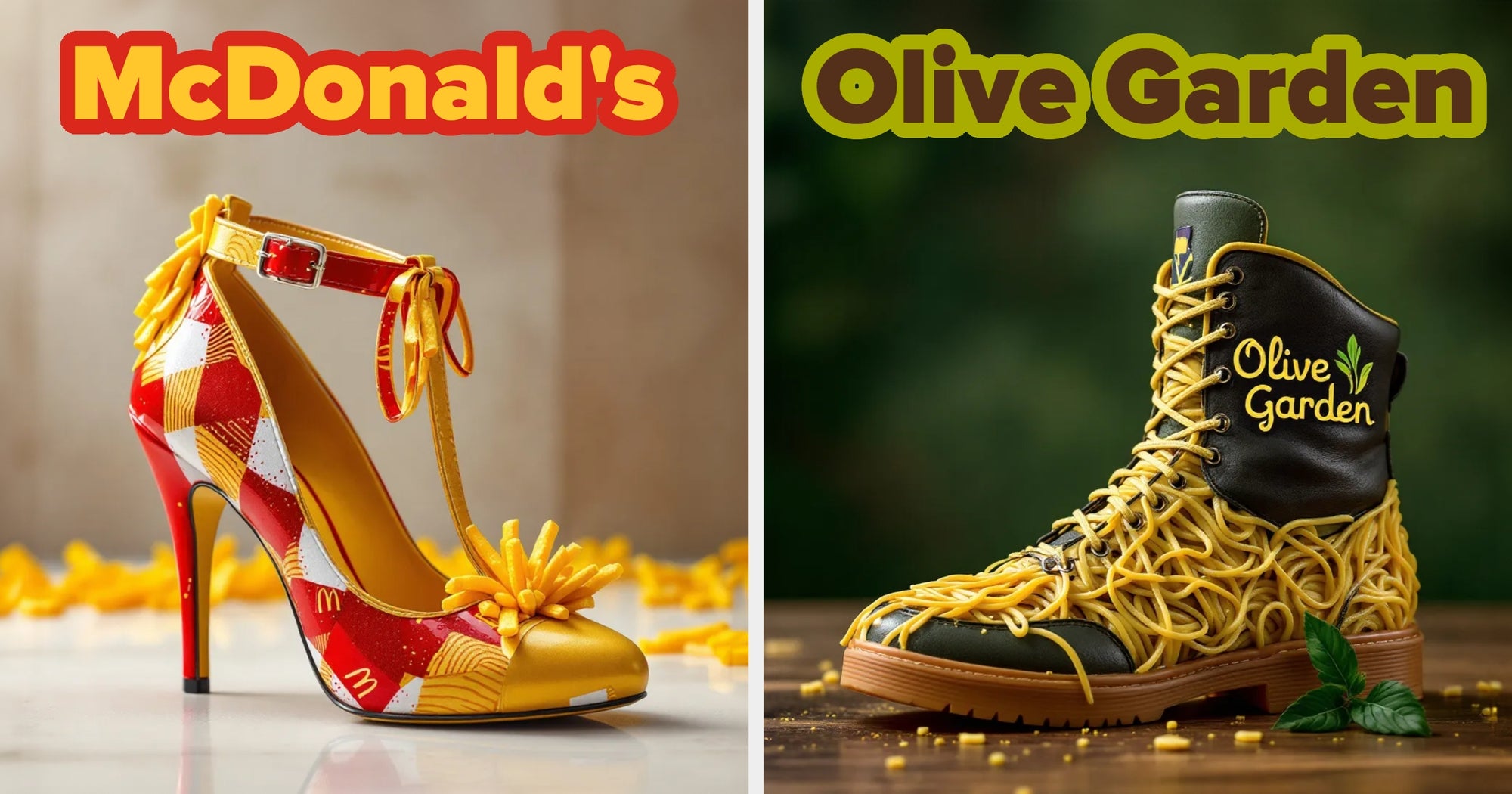 Print Pattern Fastfood Sneaker Shoes For Men Women