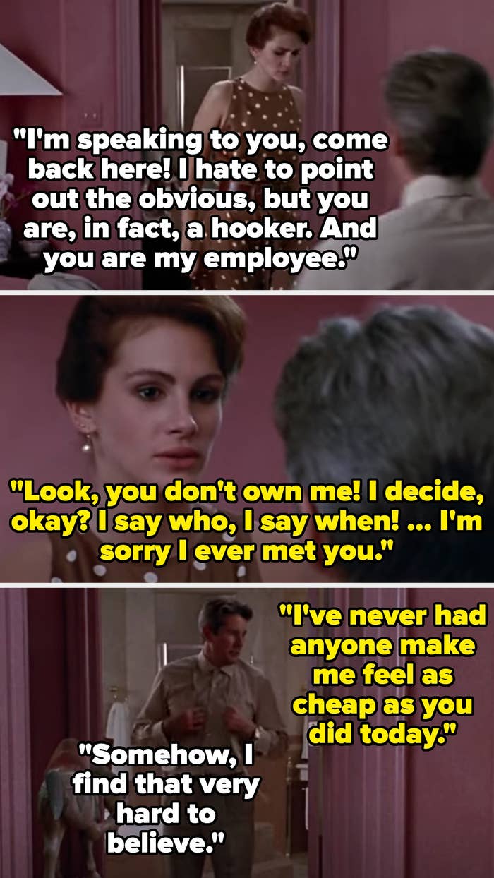  Employee argues with boss about control and feeling undervalued; emotions are tense and confrontational
