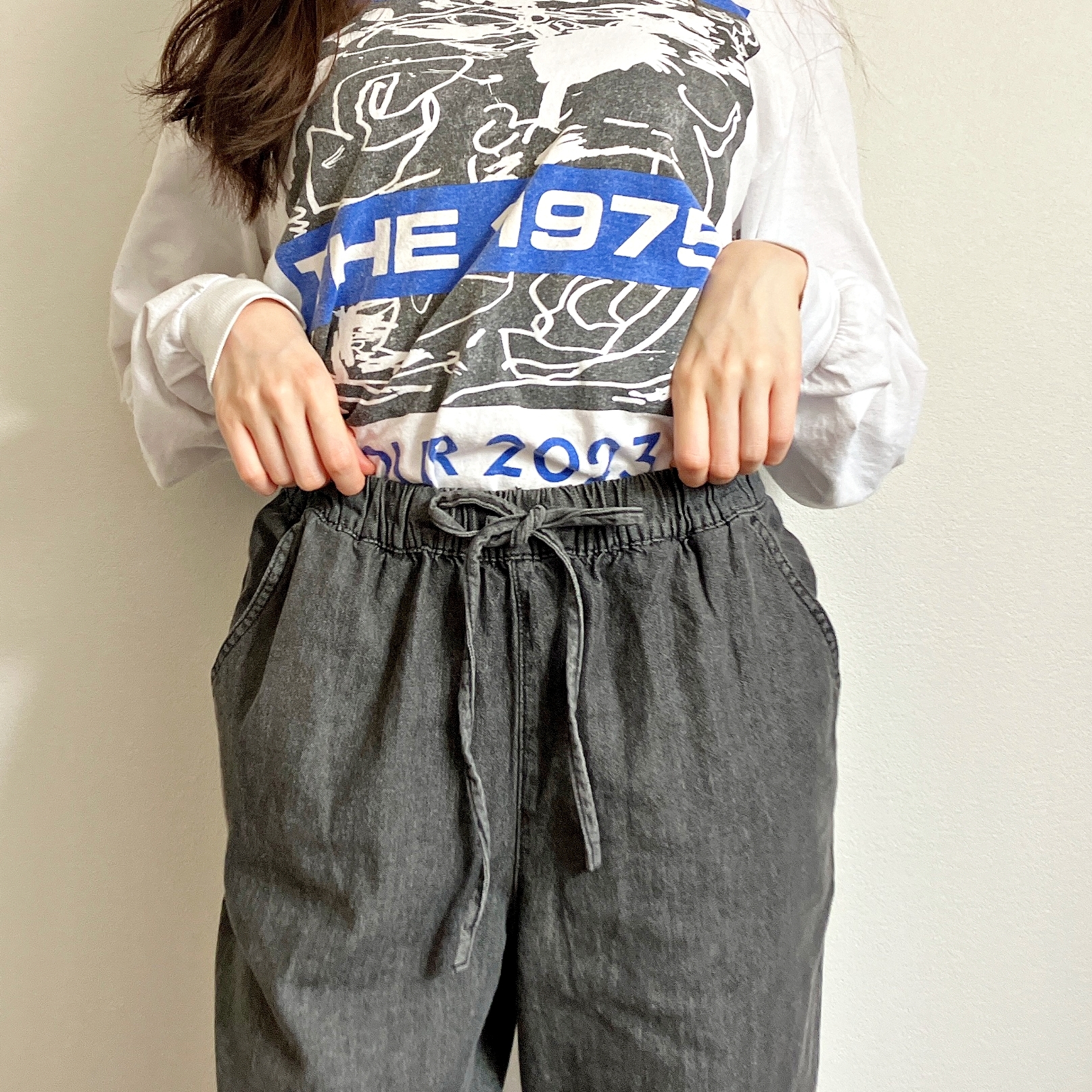 Honeys(ハニーズ)の「デニムイージーパンツ」