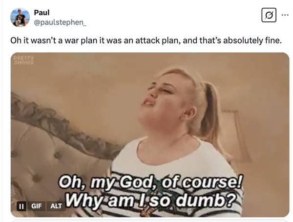 A person in a striped shirt expresses frustration, saying &quot;Oh, my God, of course! Why am I so dumb?&quot;
