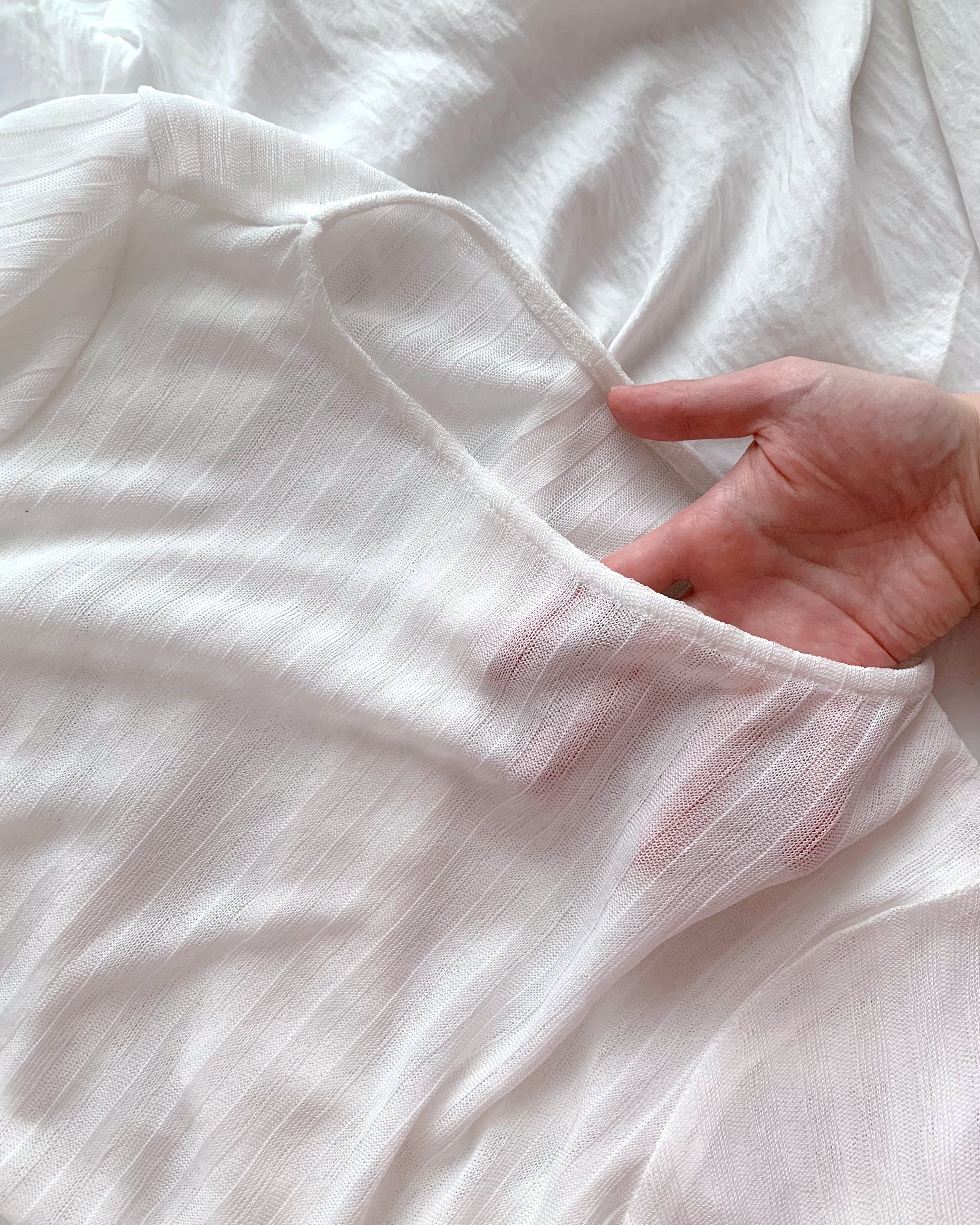 GUの「シアーリブプルオーバーZ」