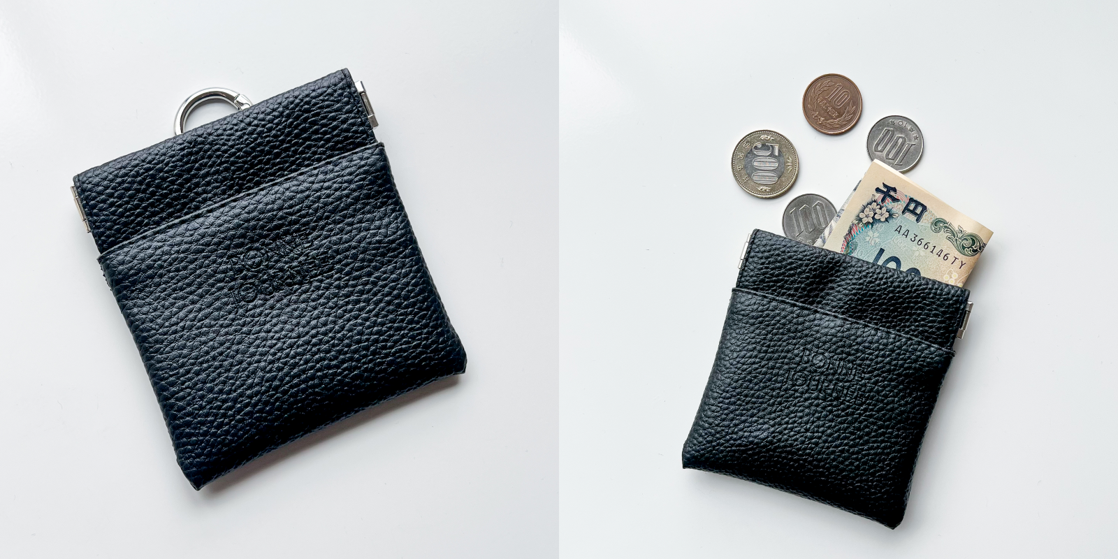 CanDo（キャンドゥ）の「LOVEHOME カラビナ付ミニポーチ」