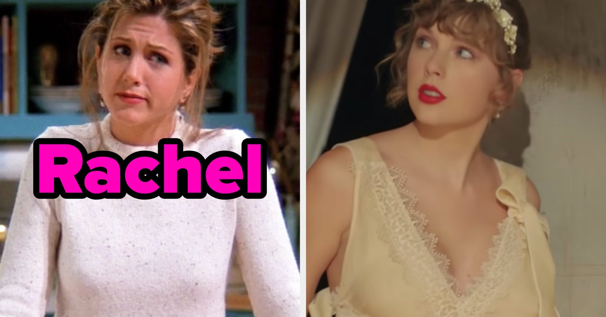Taylor Swift Songs Friends Character Quiz