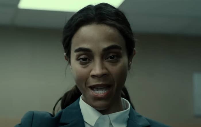 Zoe Saldana as Rita in Emilia Perez