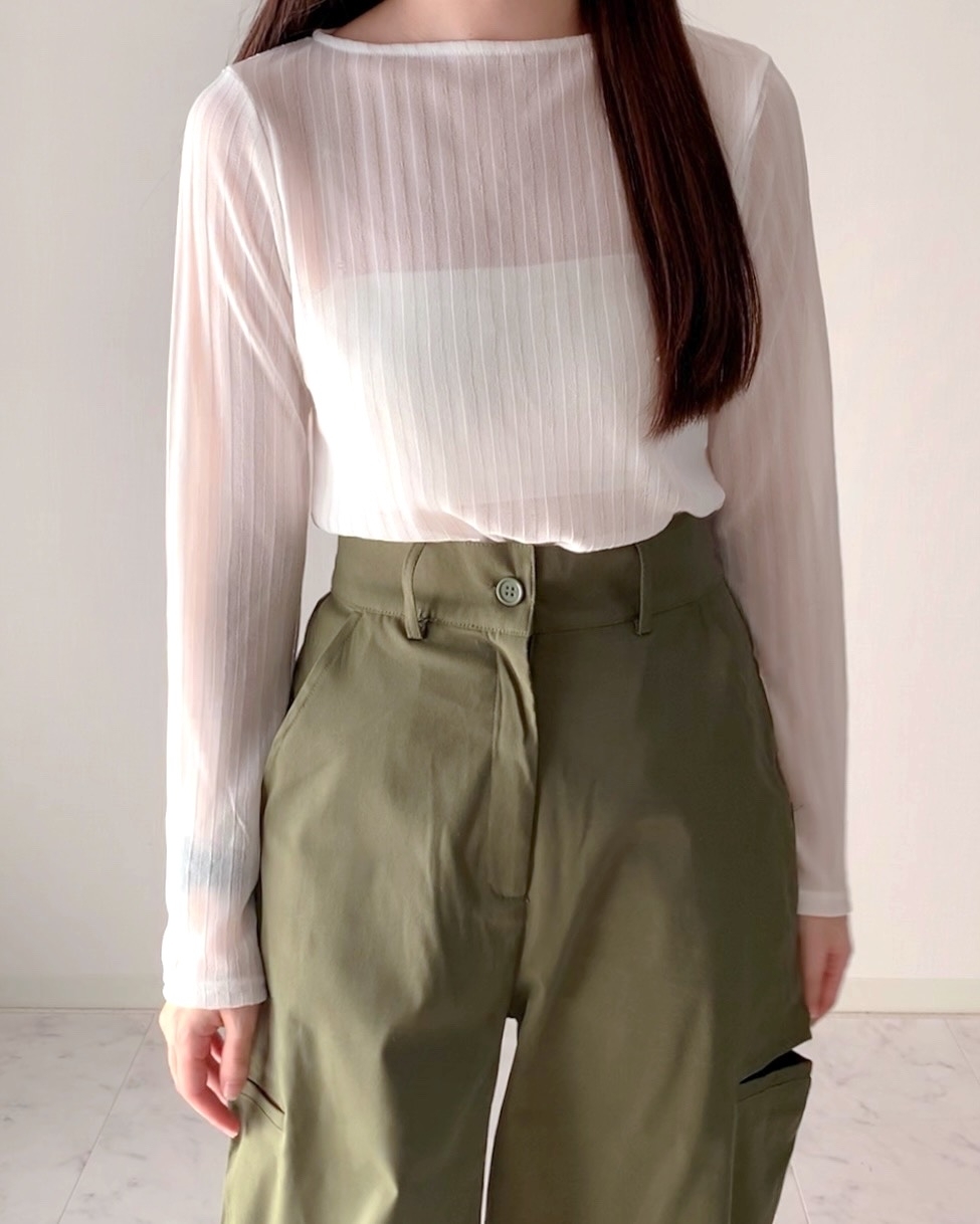 処分しました[GU]アシンメトリーボリュームフリル スカート黒 無地