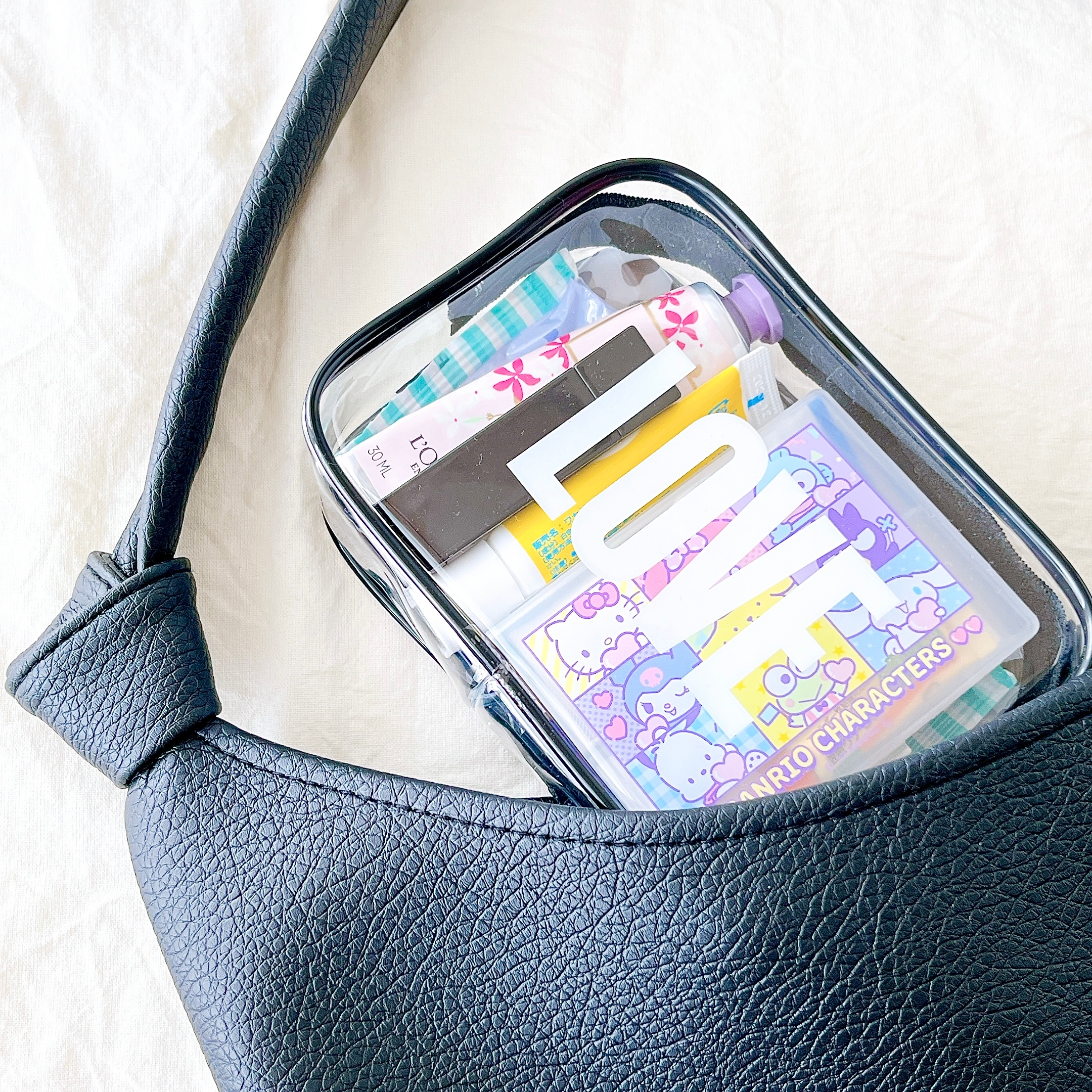 CanDo(キャンドゥ)の「平成 クリアポーチ BE」