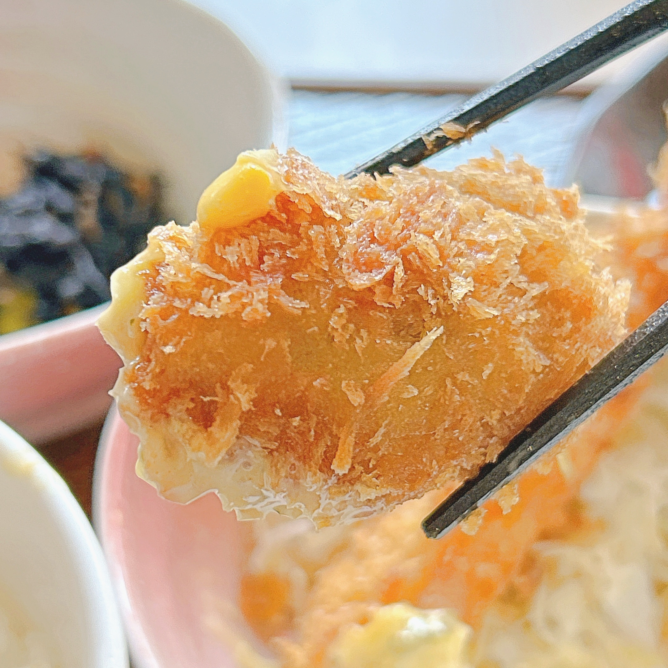 ガストの「お好み和膳 彩り野菜の黒酢から揚げ」