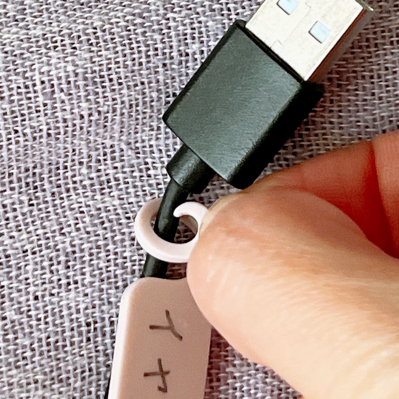 Seria(セリア)で買った「ケーブルタグ」