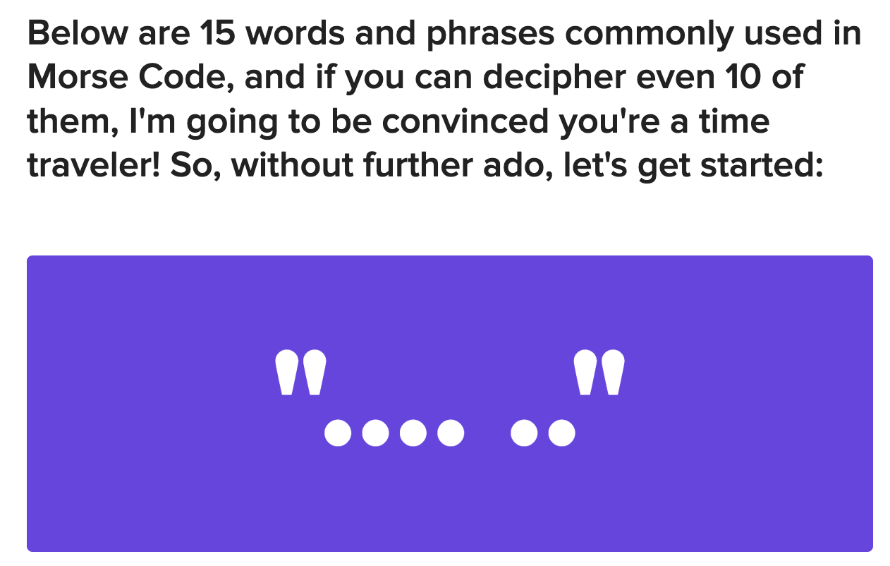 Brainteaser And Riddle Quizzes