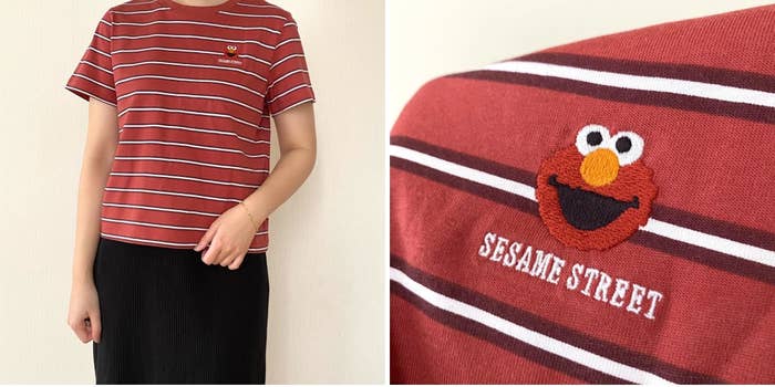 GUの「グラフィックT Sesame Street 2」