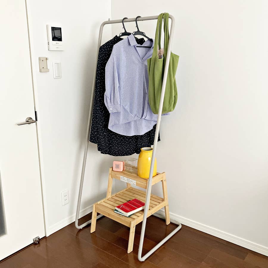 さすが無印良品」「シンプルで良い！」2990円の『おしゃれラック 