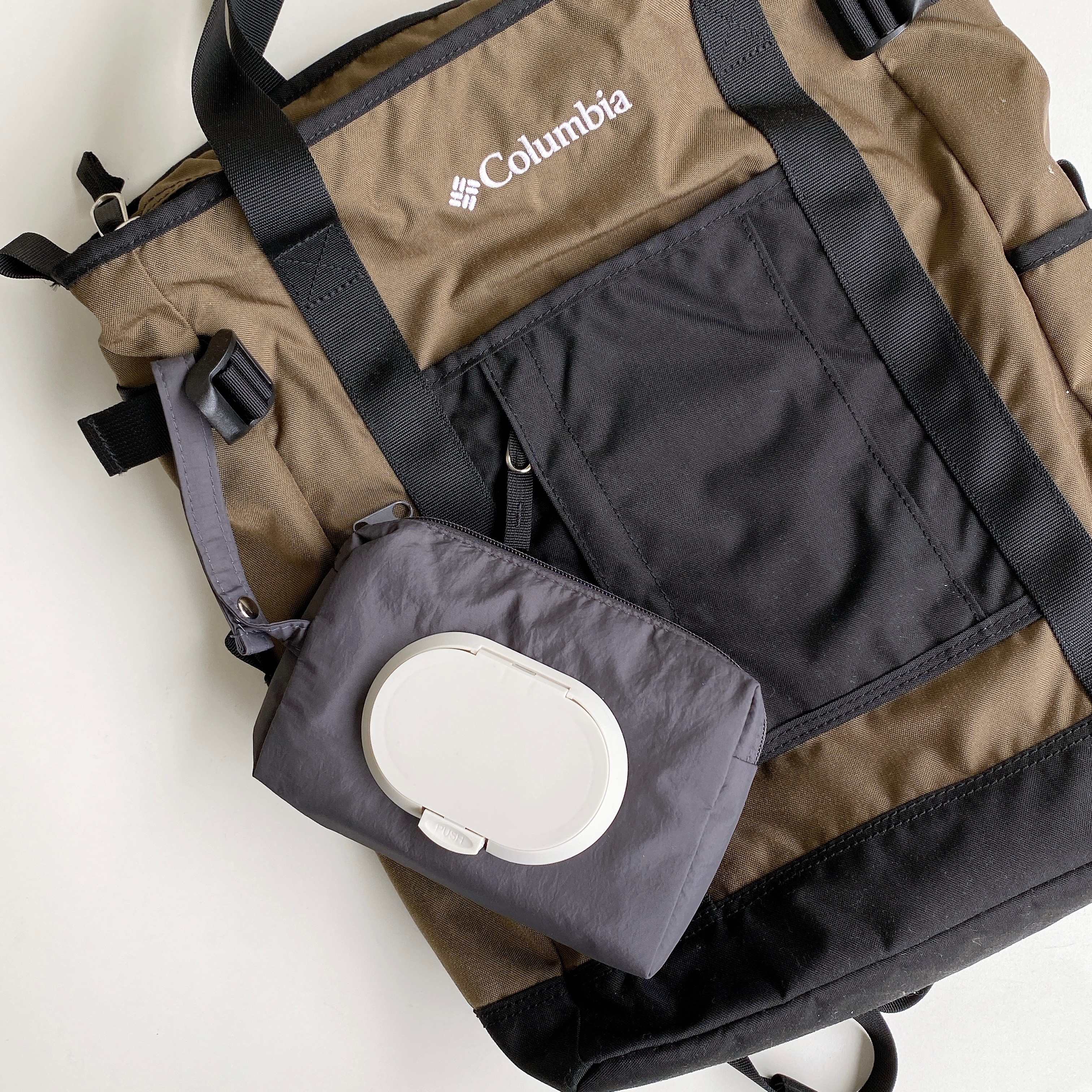 3COINS「おしりふきポーチ／KIDSおでかけ」