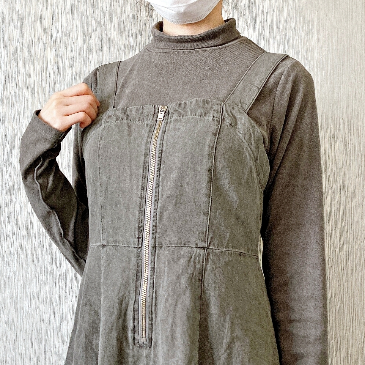 ハニーズの「デニムジャンスカ」