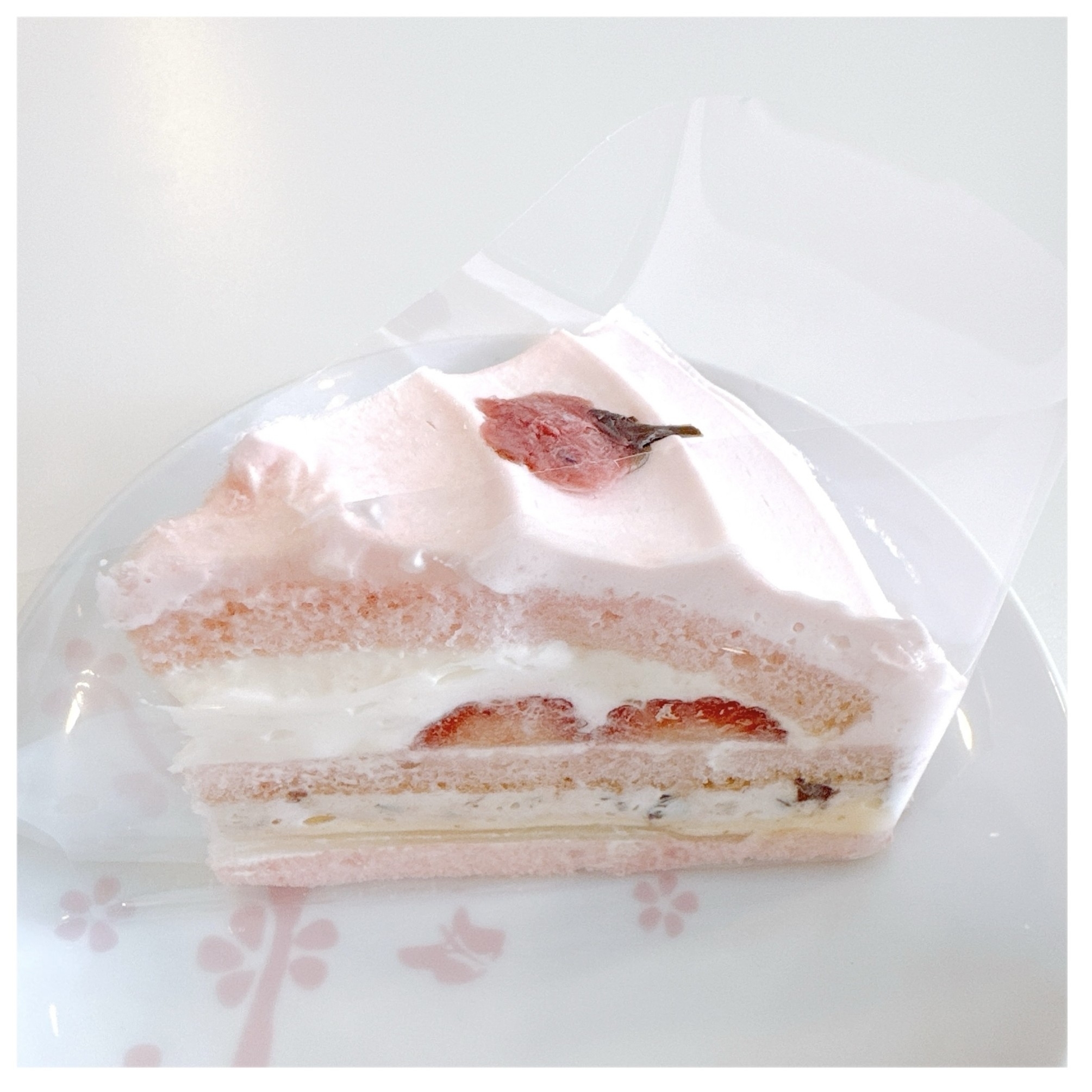 コージーコーナーの「さくらのケーキ」