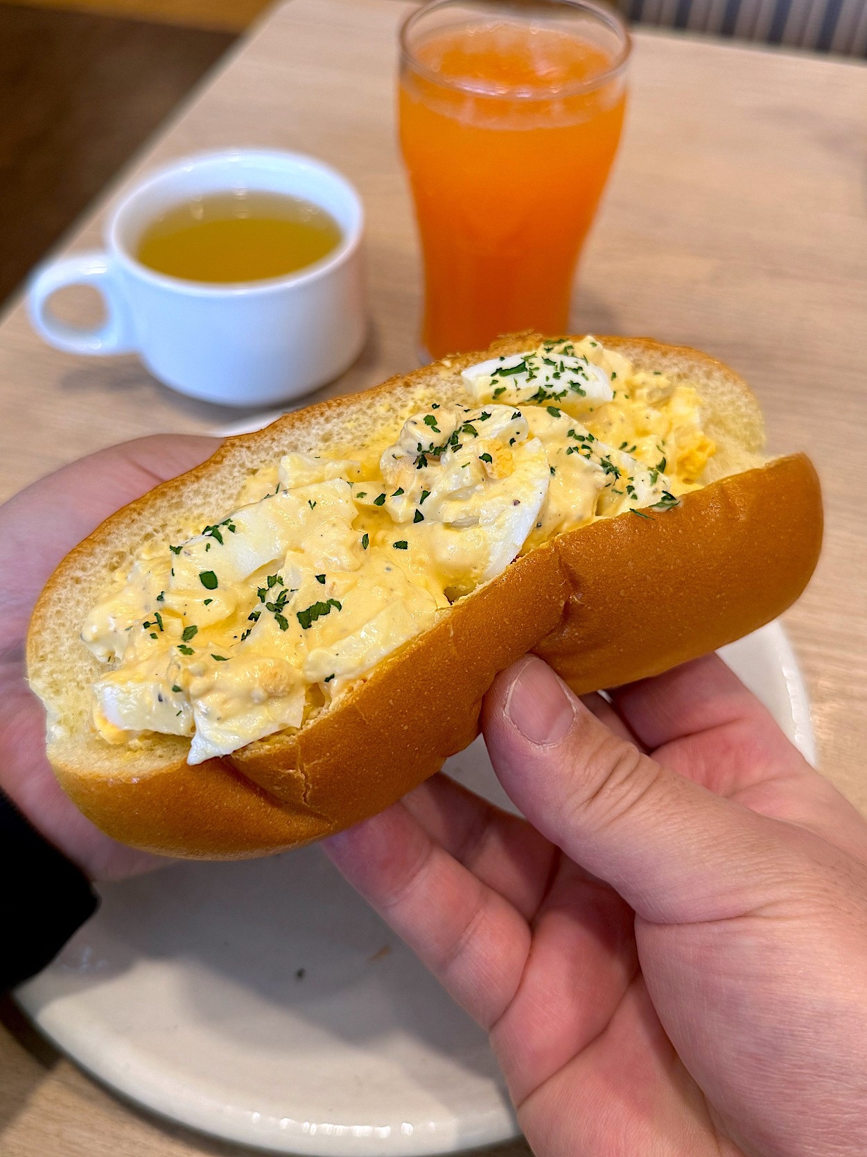 ガスト「コッペパン たまごサラダ」