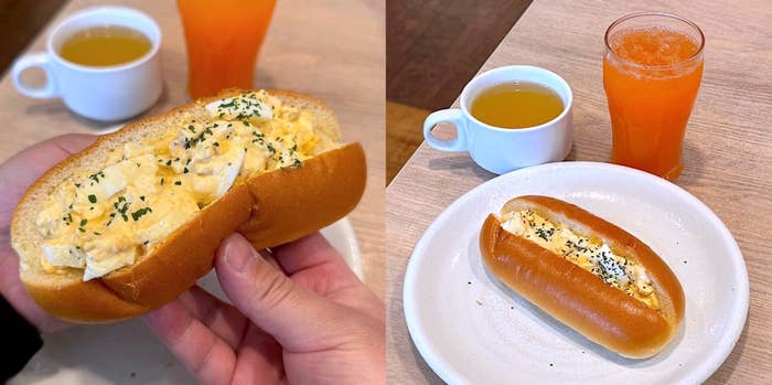 ガスト「コッペパン たまごサラダ」