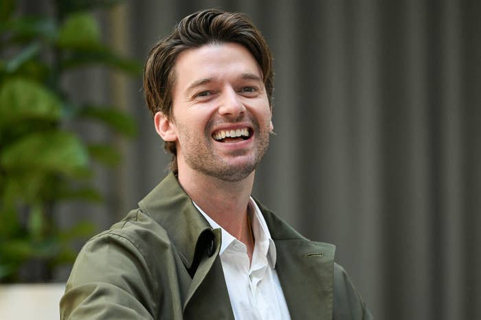 Patrick Schwarzenegger during an interview