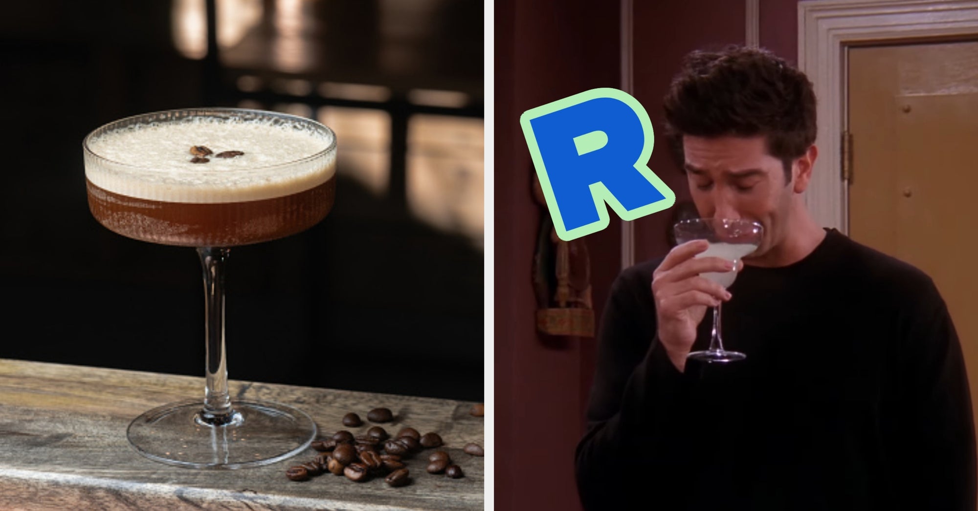 Guess My First Initial Drink Quiz