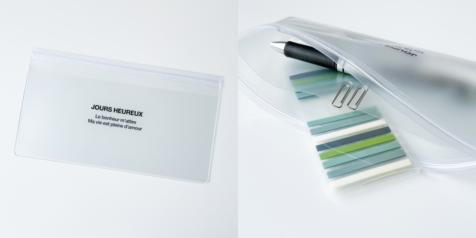 CanDo(キャンドゥ)の「フラットケース 仕切り付き」