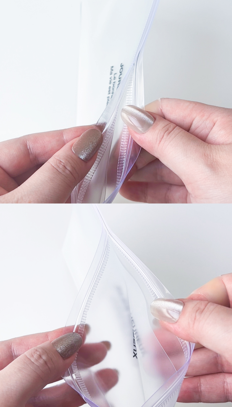 CanDo(キャンドゥ)の「フラットケース 仕切り付き」