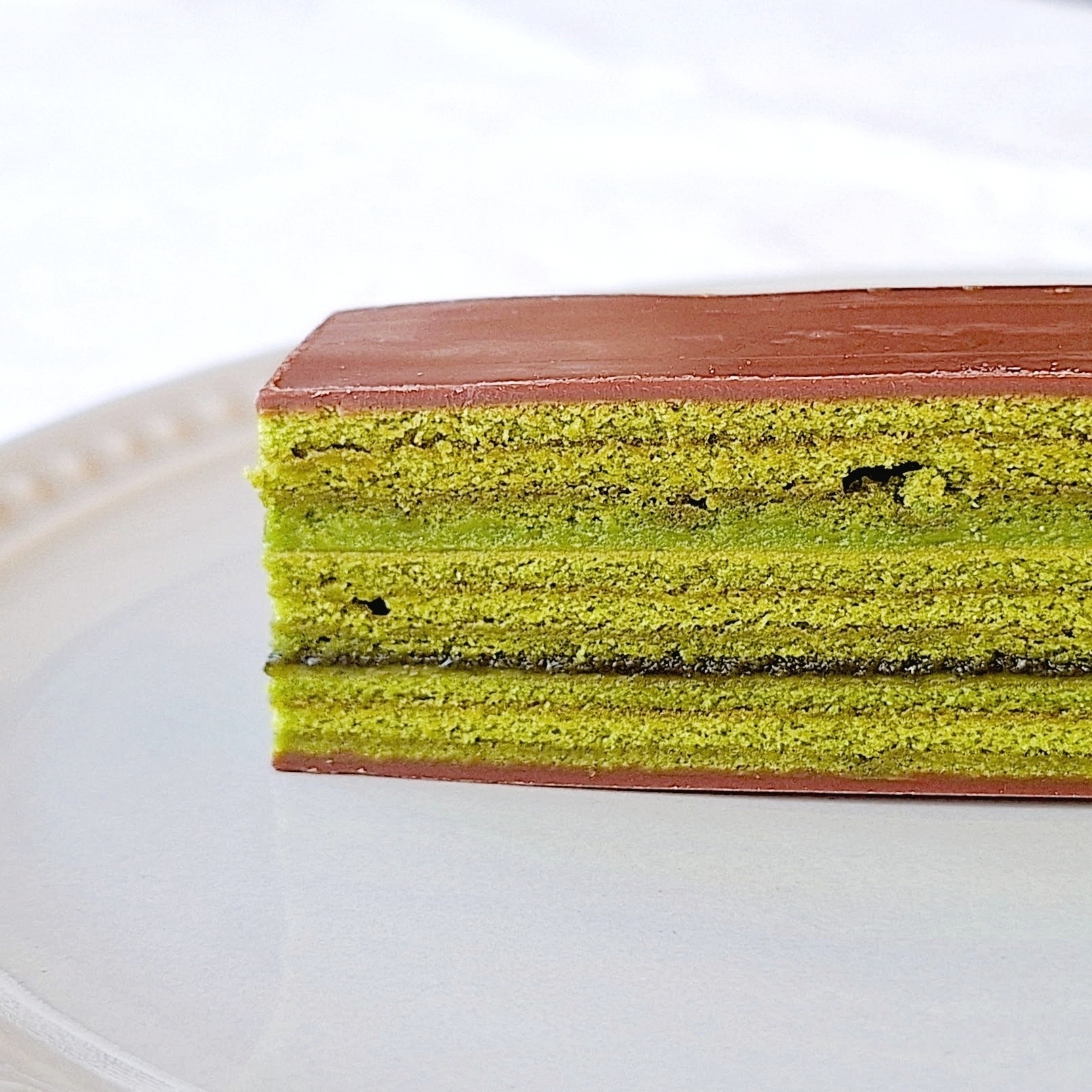 無印良品の「世界のお菓子 抹茶のオペラケーキ」